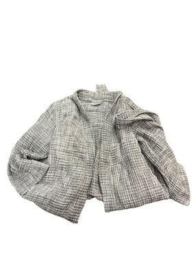 Parachute Waffle Knit Robe Small Gray H99
